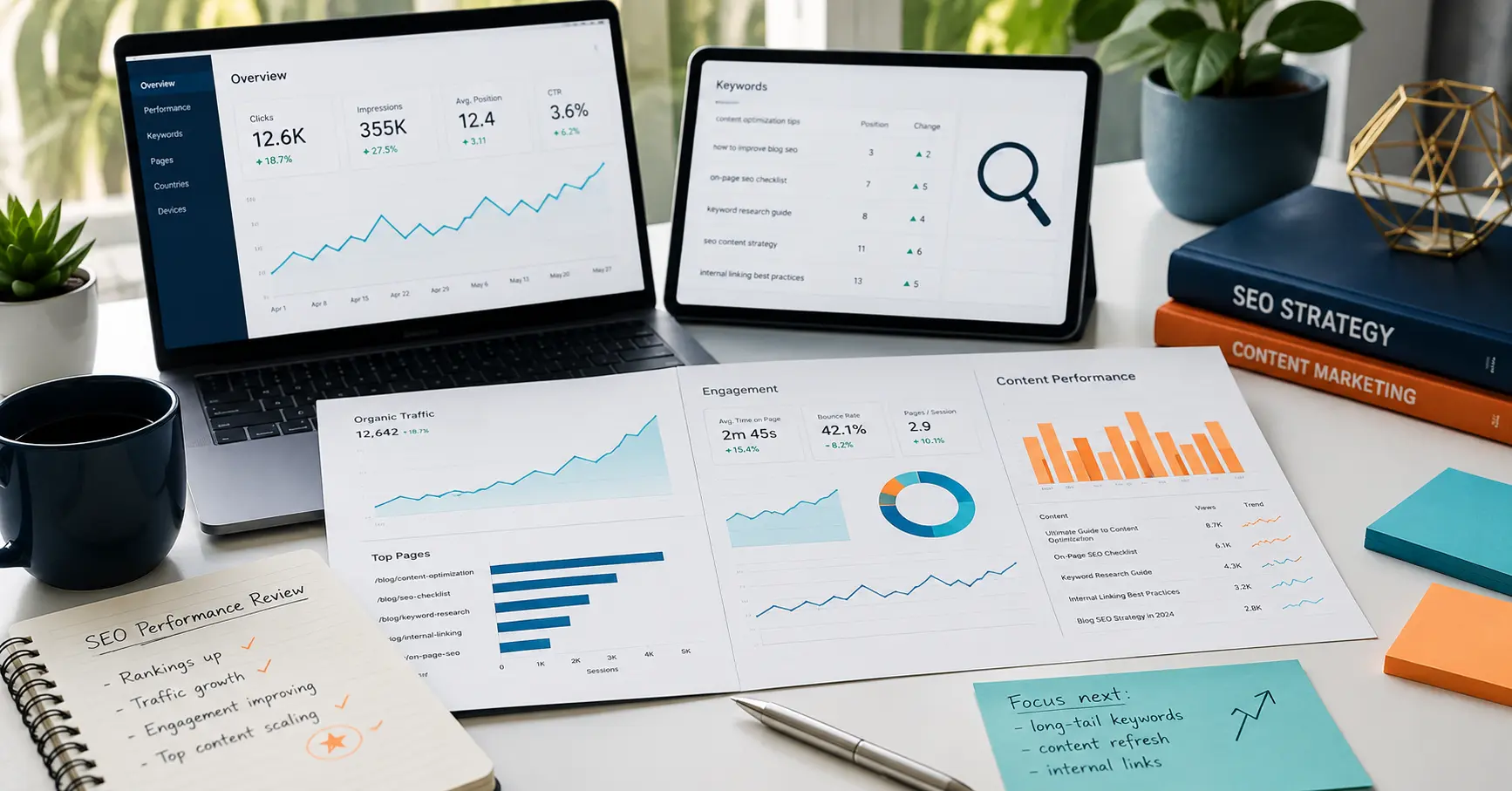 Tracking content optimization performance metrics for better SEO results