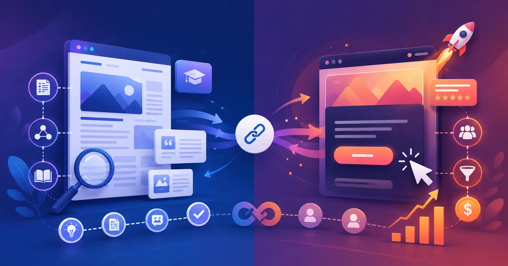SEO copywriting strategy showing how to write content that ranks and converts