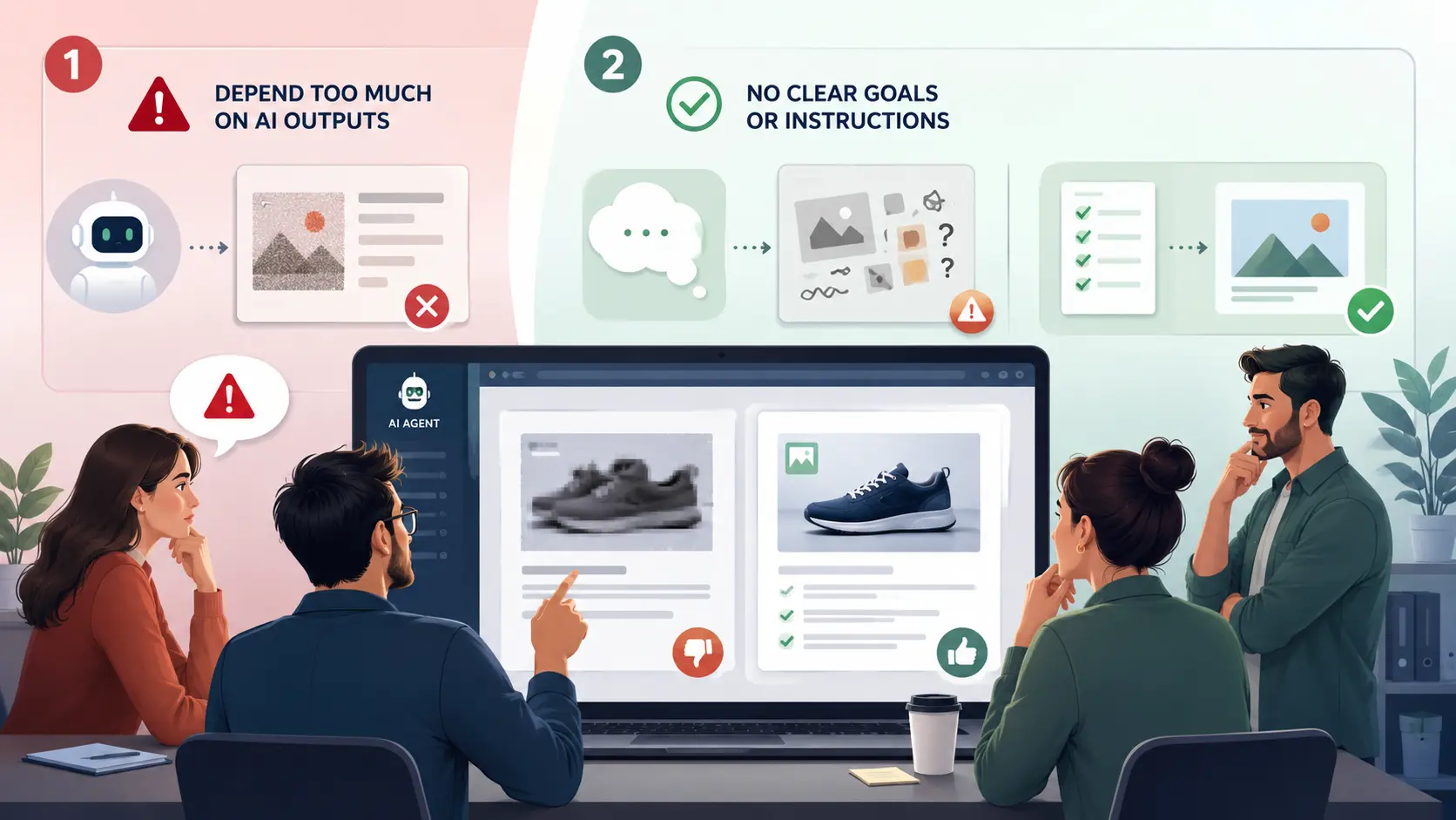 Benefits of AI marketing automation showing faster execution and improved productivity