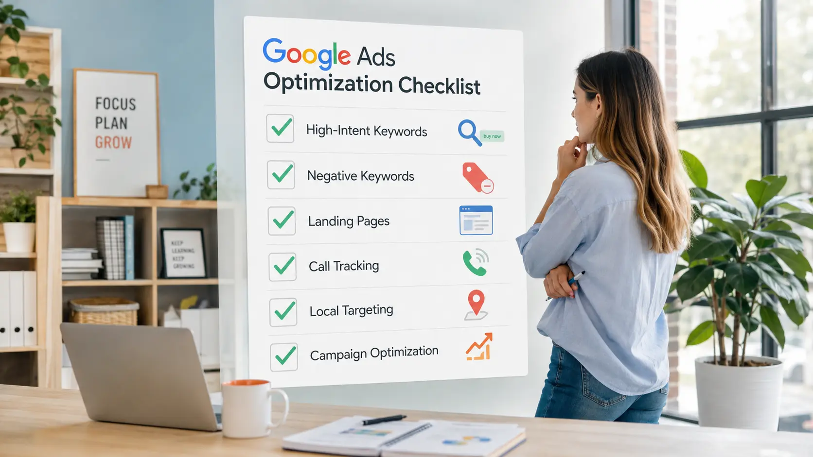 10 Google Ads tips for small business growth showing campaign optimization strategies