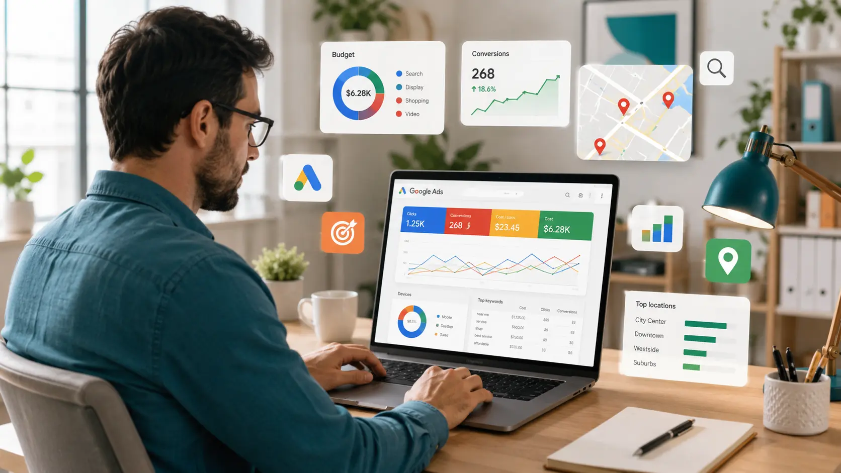 Google Ads for small business showing how paid search helps local businesses reach ready buyers