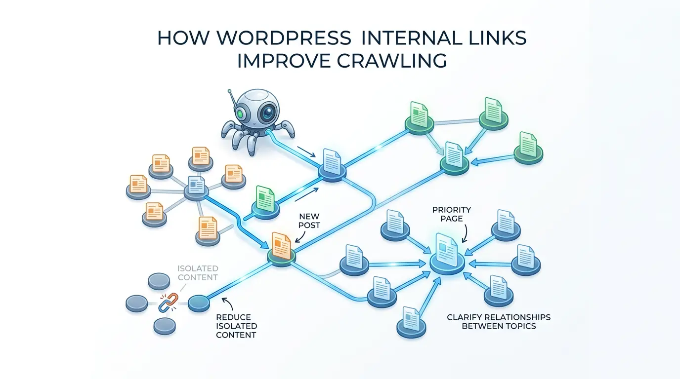 Why WordPress internal links are important for SEO and website structure